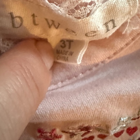 Pink Ruffled Kids Matching Set - Picture 3 of 3